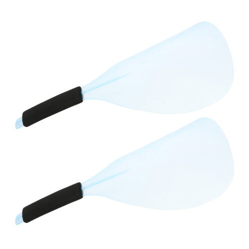 6Pcs Haircut Eyes Protector Blue Plastic Shield for Salon Styling 1