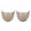 2Stk Helmvisier Schwarz Acryl Ersatz Full Face Windschutz 6