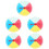 5Pcs Practical DIY Prize Wheel Plastic Game Turntable for Events 5
