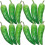 90Pièces Faux Piments En Mousse Vert Accessoires Décoratifs 2
