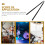 Lightweight Nylon Drumsticks with Non-Skid Grip for Percussion 7