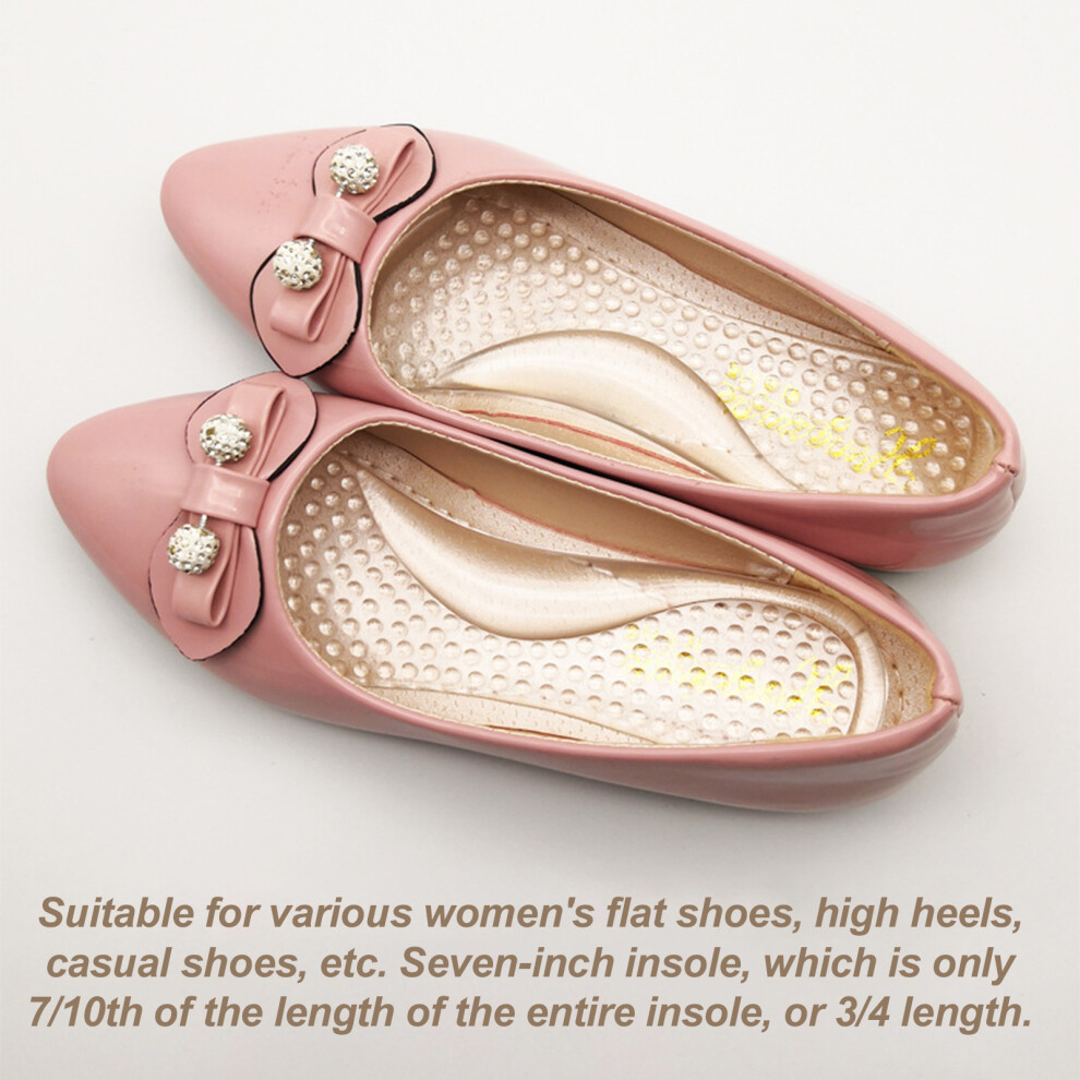 Dachuang Beauty (Transparent, A Pair) Gel Orthopedic Insoles For Sandals & Heels