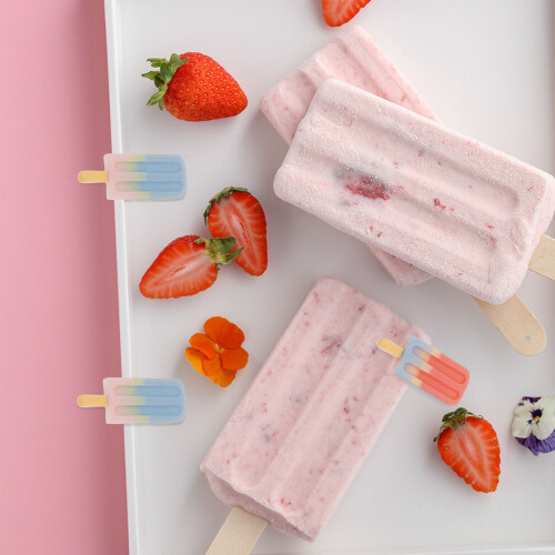 48Pcs Assorted Color Resin Mini Ice Cream Charms Tiny DIY Decoration 2