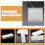 Lightweight Silver PVC Necklace Storage Bags Self-Adhesive Back 4
