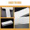 Lightweight Silver PVC Necklace Storage Bags Self-Adhesive Back 5
