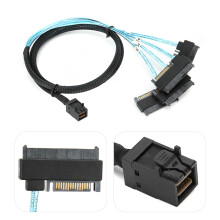 SFF-8643 zu SFF-8482 Kabel 1m Server