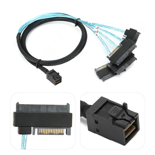 Festplattenkabel SAS SFF-8482 1m H0204