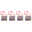 4Pcs Small Crossbody Sequin Purse Multi Coin Bag 4