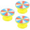 3Pcs Durable Plastic Rotatable Math Turntables for Party and Teaching 7