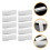 Lightweight Silver PVC Necklace Storage Bags Self-Adhesive Back 9