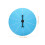 3Pcs Plastic Prize Wheel Blue Party Game DIY Rotating Wheel 10