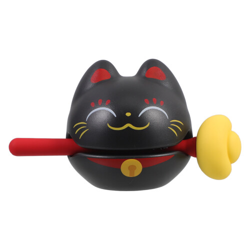4Ensembles Jouet Percussion Musical ABS Chat Cartoon Noir Décor 1