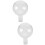 2Pièces Boule Vide Pour Décoration De Fleurs DIY Élégante 8