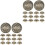 2 Count Button Maker Extenders For Jeans Belt Buttons Round 3