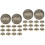 2 Count Button Maker Extenders For Jeans Belt Buttons Round 4