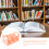 Khaki Office Bookshelf Portable Book Rack Practical Storage Use 7