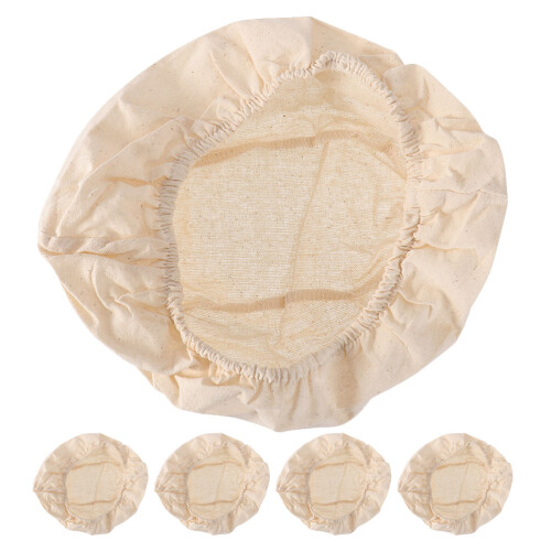 15Pcs Baking Basket Cloth Covers Beige Kitchen Baking Supplies 2