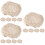 15Pcs Baking Basket Cloth Covers Beige Kitchen Baking Supplies 8