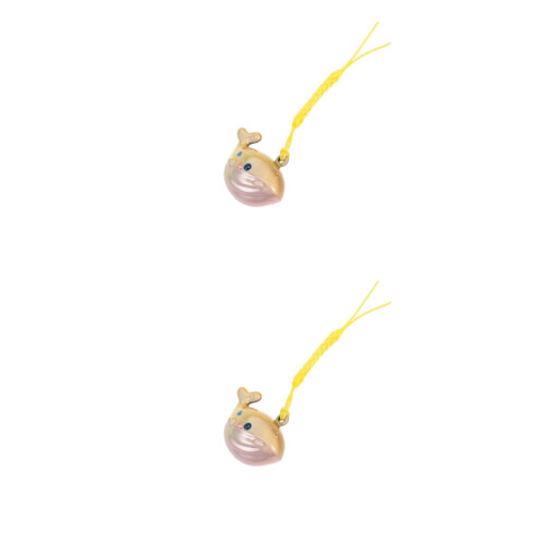 2Pièces Pendentifs Cloches Son Eau Cuivre Accessoires 2