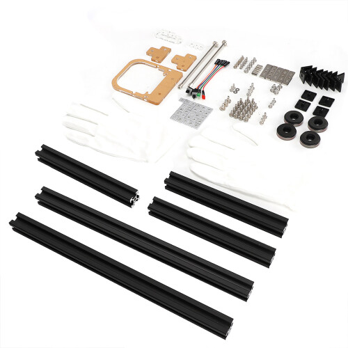 Cooling Optimized Aluminum Extrusion Frame Versatile Applications with Premium Material for DIY PC Builds Stackable Lightweight Open Frame Design 1
