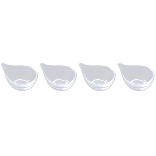 4Pièces Bols En Verre Pour Masques Faciaux DIY Et Usage 2