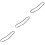 3Pcs Durable Recorder Rubber Belts for Cassette Player Replacement 6