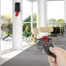 Wireless Door Sensor Alarm System 105dB Remote Control 20m
