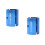 4Pièces Convertisseur Guidon Alliage Aluminium Force 7