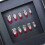 (S) Red Gradient Snowflake Almond Nails, 10 Pcs 8