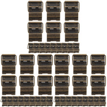 90Pièces Charnières Pour Boîtes Bois Vintage Solides