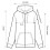 (Green, M) Imperméable Vélo Homme/Femme, Coupe Vent 6