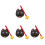 4Ensembles Jouet Percussion Musical ABS Chat Cartoon Noir Décor 1