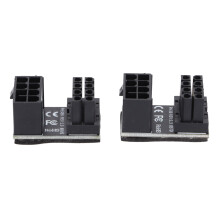 Cable Installation Direction Change Adapter For Graphics Card, Female To Male ATX6Pin8Pin Power Connector With Stable Long Term Performance