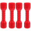 4Pcs Kids Gym Hand Weights Red ABS Plastic Interactive Toy 1