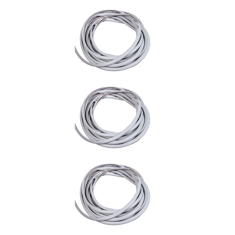 3Pcs Thin Slim Door Edge Guards Removable Heat Resistant For Sedans 3713135339620