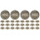 2 Count Button Maker Extenders For Jeans Belt Buttons Round 1