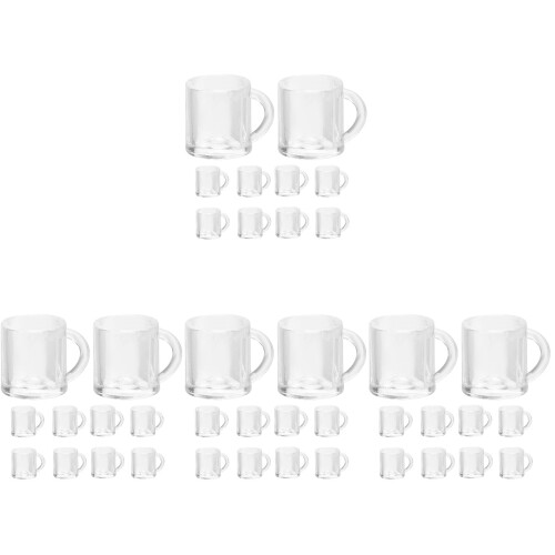 40St Mini Bierpullen Taschen ABS Realistische Miniatuur Decor