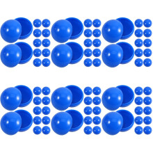 300Pcs Blue PVC Balls Openable Party Game Balls for Decoration