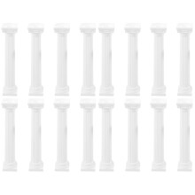 16Pcs White Mini Roman Pillar Cake Supports for DIY Cake Decoration