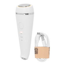 Facial Skin Firming Device - Warm Massage Eye Treatment with Red Light Collagen Promotion and Pore Shrinking Technology