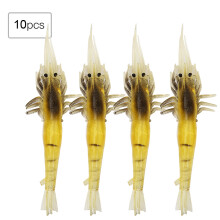 Bionic Eyes Fluorescent Material Biomimetic Design Realistic Appearance Life Like Design Vivid Soft Lures High Quality Material Saltwater Fishing
