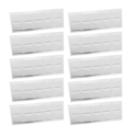 Lightweight Silver PVC Necklace Storage Bags Self-Adhesive Back
