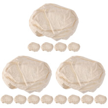 15Pcs Baking Basket Cloth Covers Beige Kitchen Baking Supplies