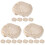15Pcs Baking Basket Cloth Covers Beige Kitchen Baking Supplies 1