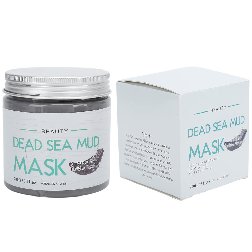 Mineral Rich Mask Detoxifies Dead Sea Mud Treatment For Acne Blackheads And Oily Skin Removes Buildup Gently Hydrates While Refining Pores Ideal For