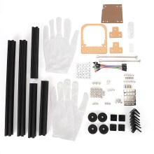 Cooling Optimized Aluminum Extrusion Frame Versatile Applications with Premium Material for DIY PC Builds Stackable Lightweight Open Frame Design