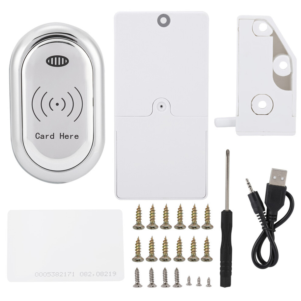 Modern Cabinet Lock Rfid Electronic Cabinet Lock With Whisper Quiet Ultrasonic Technology Hidden Diy Installation Durable And Sturdy Construction For 9357860437912