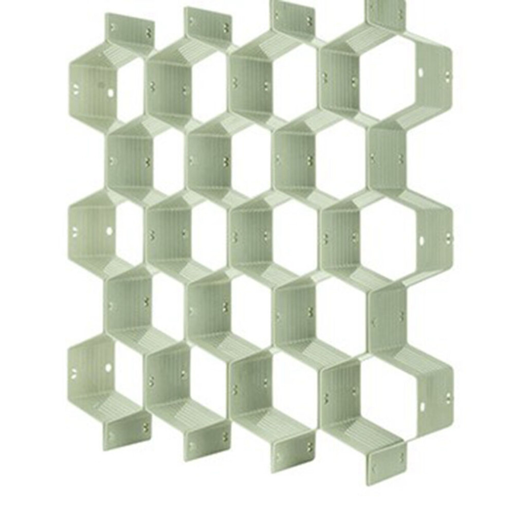 Premium Plastic Drawer Inserts Honeycomb Drawer Dividers Underwear Socks Organizer Adjustable Drawer Organizers Diy Storage System For Stylish Closet 9357860437301