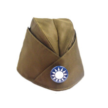 (Army Green, 4) Russian Army Cap Green Camo Badge Military Hat