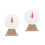 2Sets Wit Prijswiel Decor DIY Draaibaar Feestspel 6